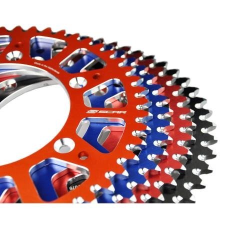 Aluminium Chainwheel - SHERCO/ GAS GAS - 50 Teeth - Blue color