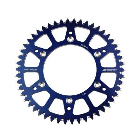 Aluminium Chainwheel - SHERCO/ GAS GAS - 50 Teeth - Blue color