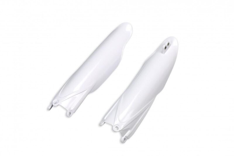Yamaha YZ 125 2022 2025 fork slider protectors white