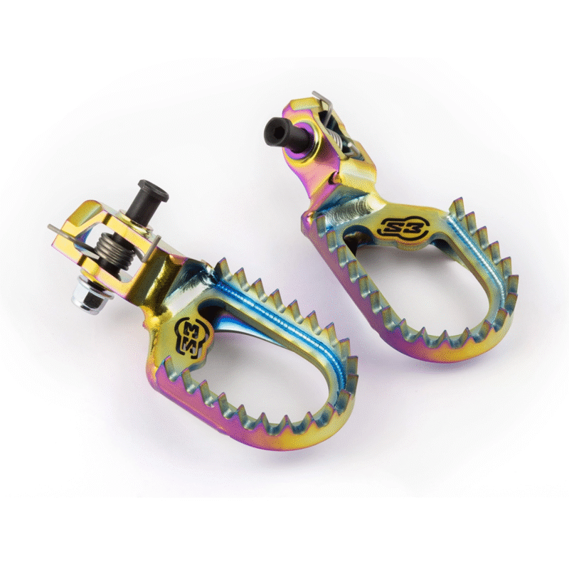 S3 Titanium Footpegs KTM/ TBI/BETA (low back)