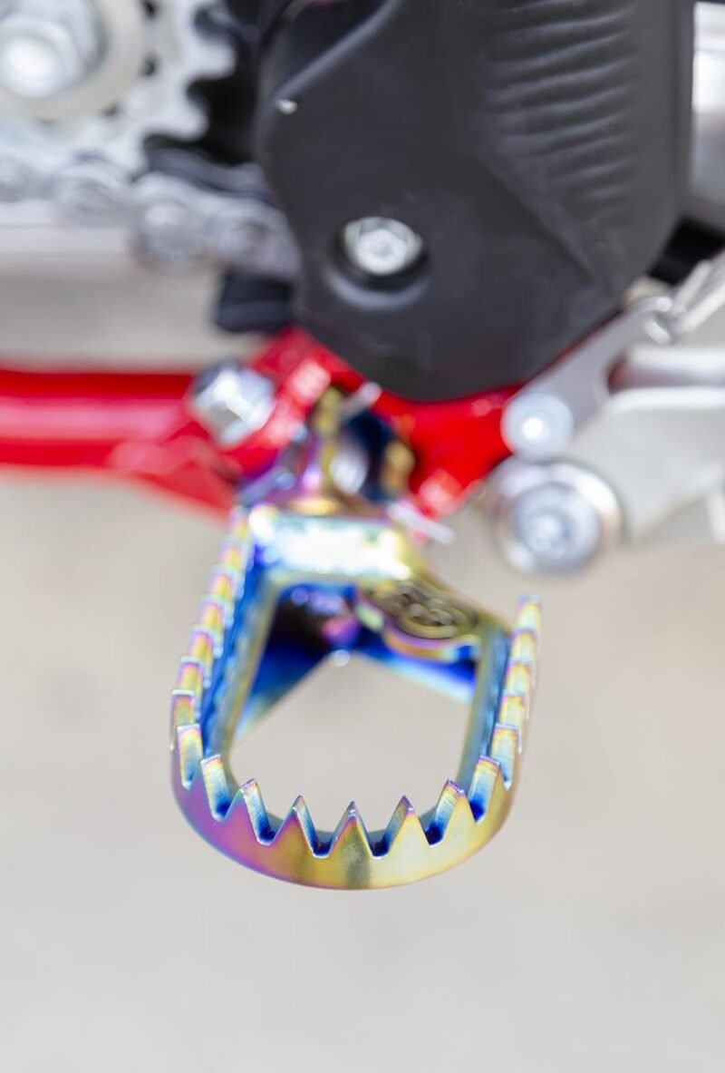 S3 Titanium foot pedal small (Flat)