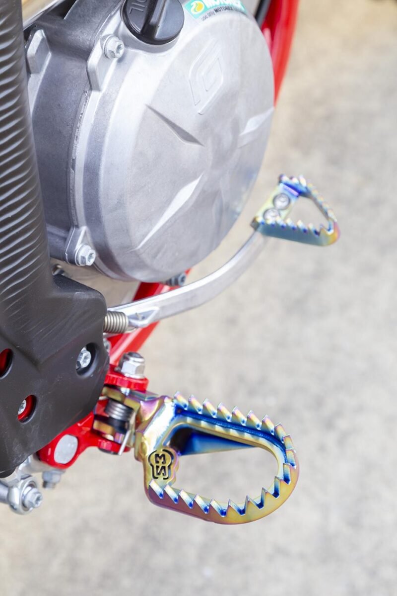 S3 Titanium foot pedal small (Flat)