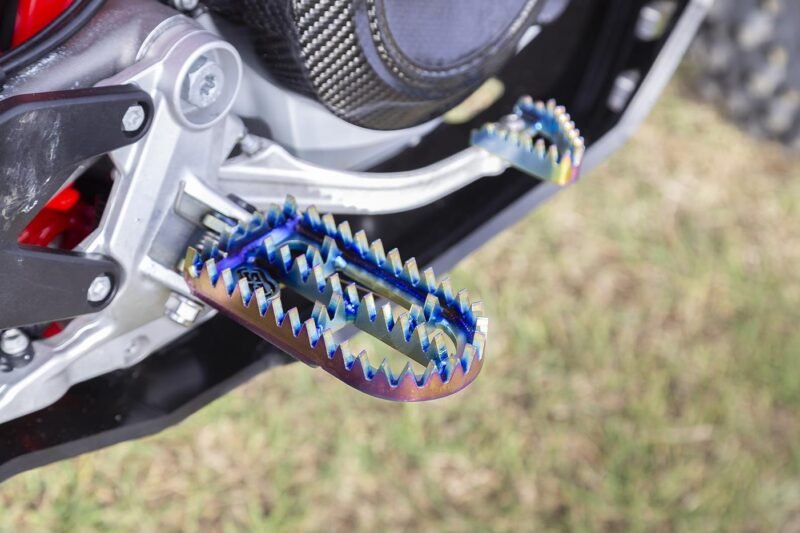 S3 Titanium foot pedal small (Flat)