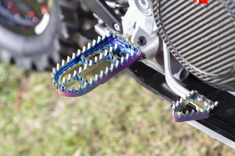 S3 Titanium foot pedal small (Flat)