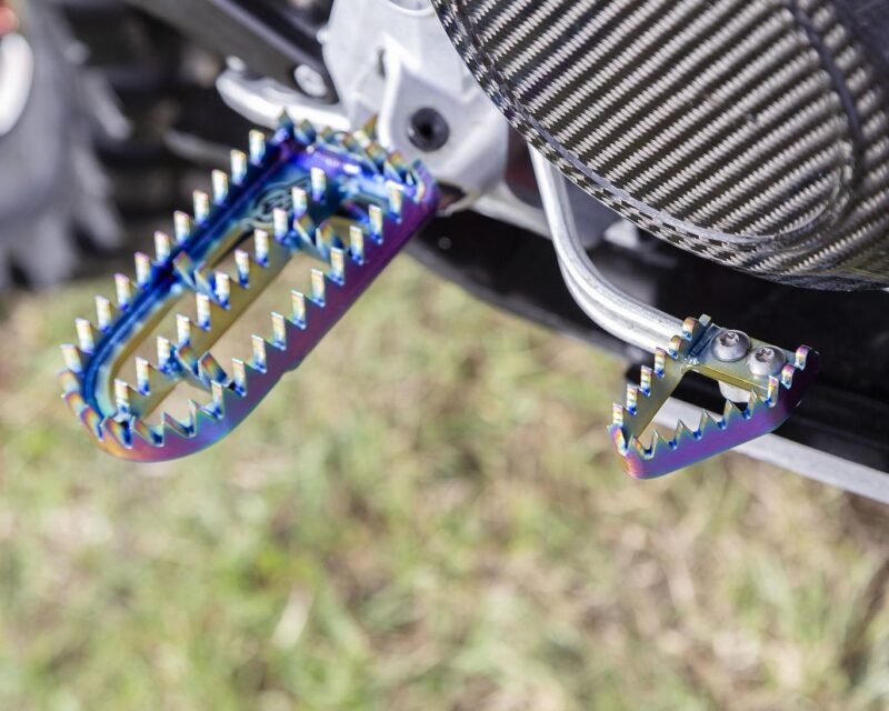 S3 Titanium foot pedal small (Flat)