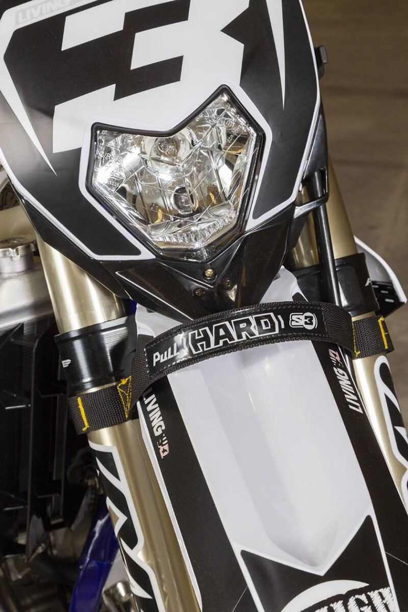 S3 Rear Straps Black