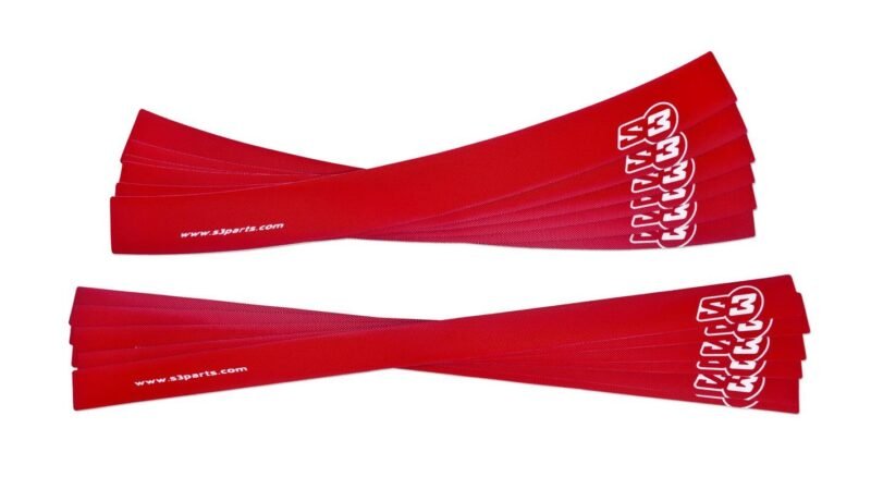 S3 Full Wheel Sticker Kit Enduro - Red