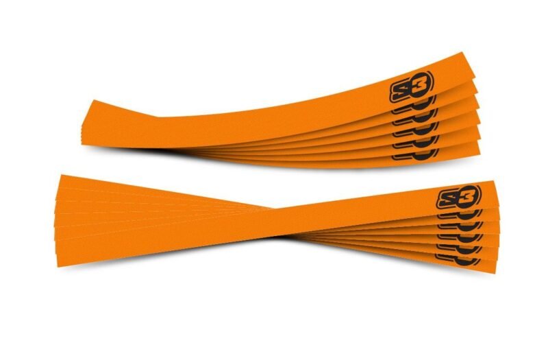 KK604 S3 Full Wheel Sticker Kit Enduro - Orange
