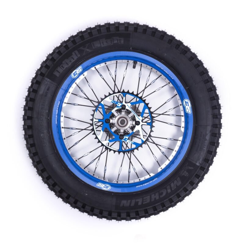 KK620 S3 Full Wheel Sticker Kit Enduro - Blue