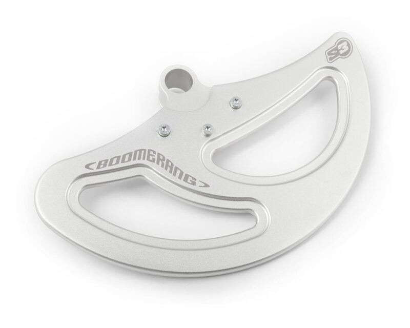 KK657 S3 Front Disc Saver Sherco Silver