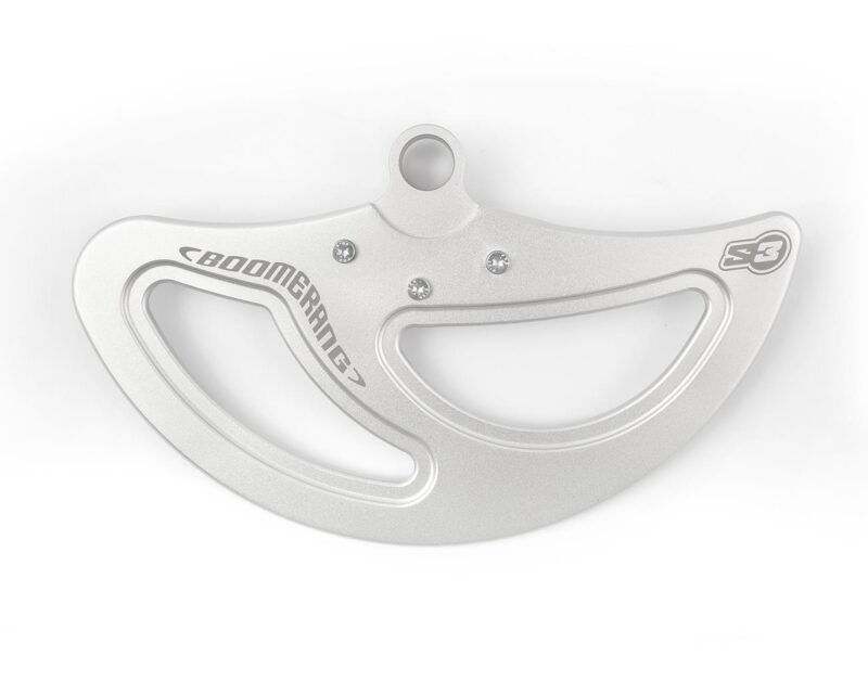 KK663 S3 Front Disc Saver Sherco Silver