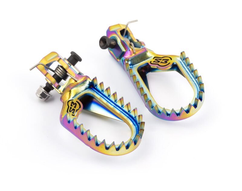 S3 Footpegs Kit Titanium