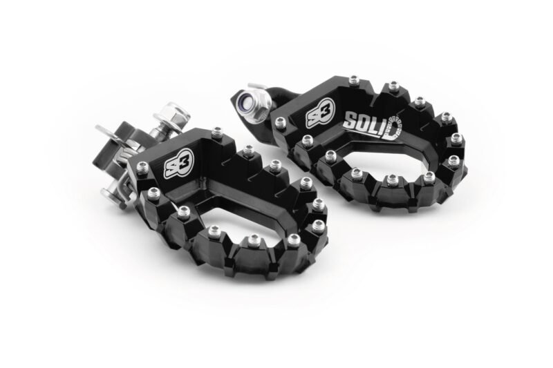 S3 Footpegs Kit Africa Twin Black