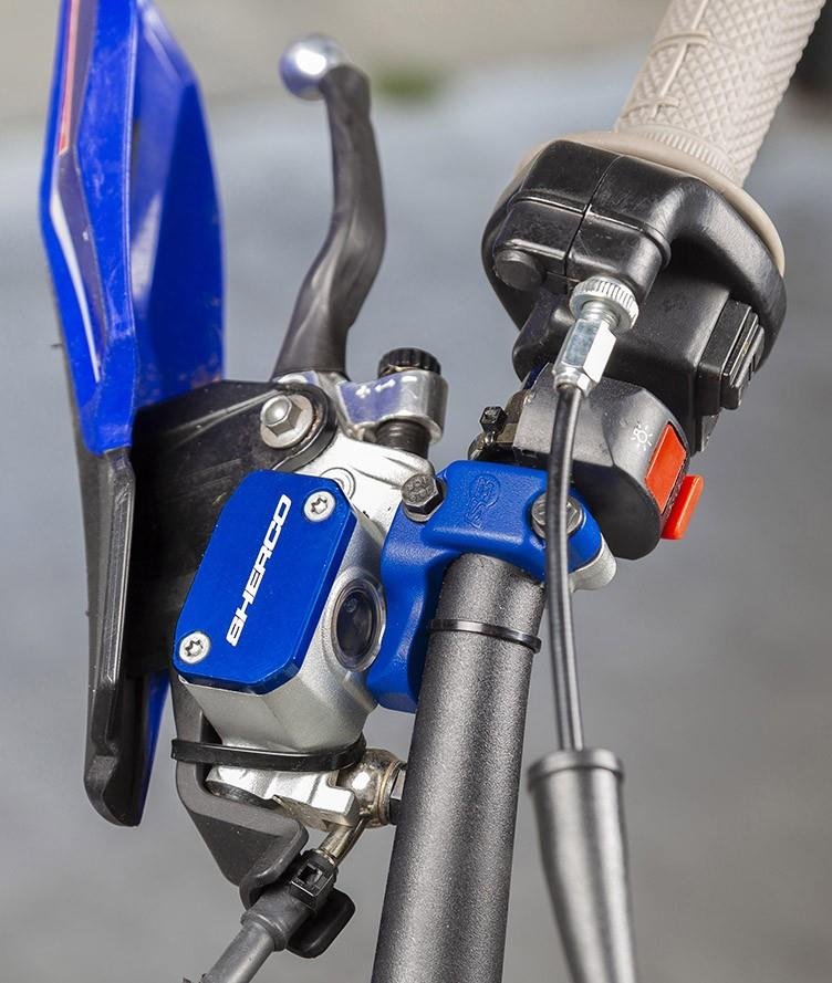 S3 Brembo MC saver clamps - Blue