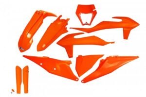KTM EXC 2020 2023 full kit with headlight neon orange