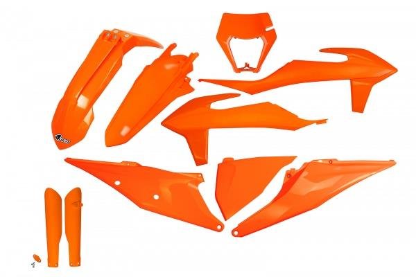 KTM EXC 2020-23 full kit with headlight orange KTM EXC 2020-23 full kit with headlight orange