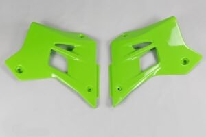 Kawasaki KDX 200 1995-18 Radiator covers green