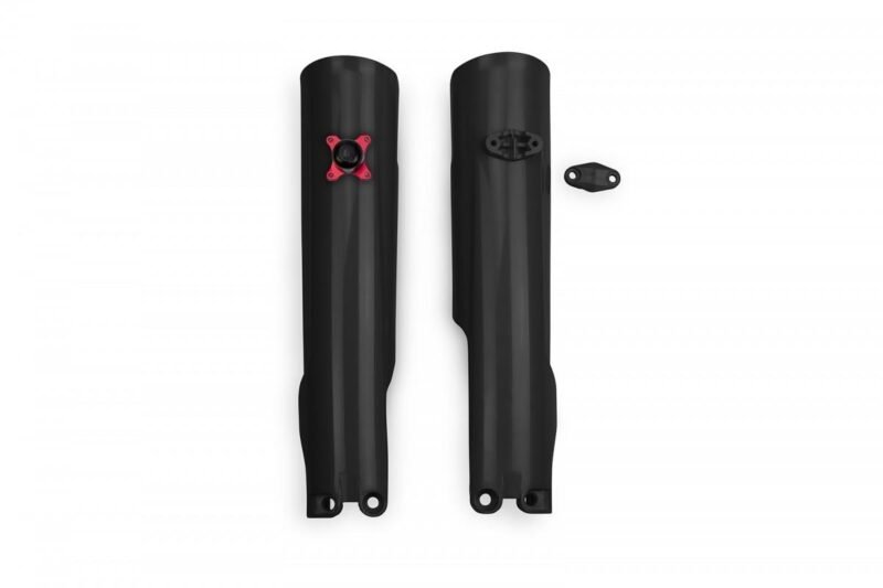 Fork slider prot. + quick starter black (KTM 20-24) Fork slider prot. + quick starter black (KTM 20-24)