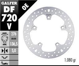 Galfer BMW 1200-1250 GS LC Rear ROUND DISC FIXED 2 Galfer BMW 1200-1250 GS LC Rear ROUND DISC FIXED 2