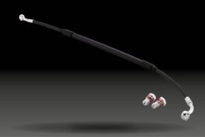 Galfer Braided front brake hose (blk) (YZ450)