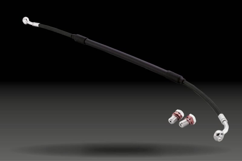 Galfer Braided front brake hose (blk) (YZ450)