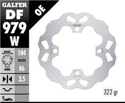 Galfer DISC WAVE FIXED 245X6MM YAMAHA YXR 700 RHIN
