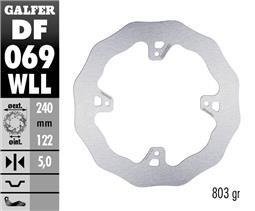 Galfer Disc Wave Fixed Solid 240x4mm