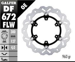 Galfer KTM 950S/990R Front DISC WAVE FLOATING (C.