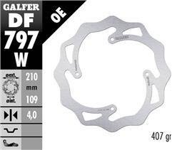 Galfer KTM Rear DISC WAVE FIXED 210x4mm Galfer KTM Rear DISC WAVE FIXED 210x4mm