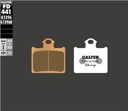 Galfer Rear SINTER RACING OFF-ROAD BRAKE PADS