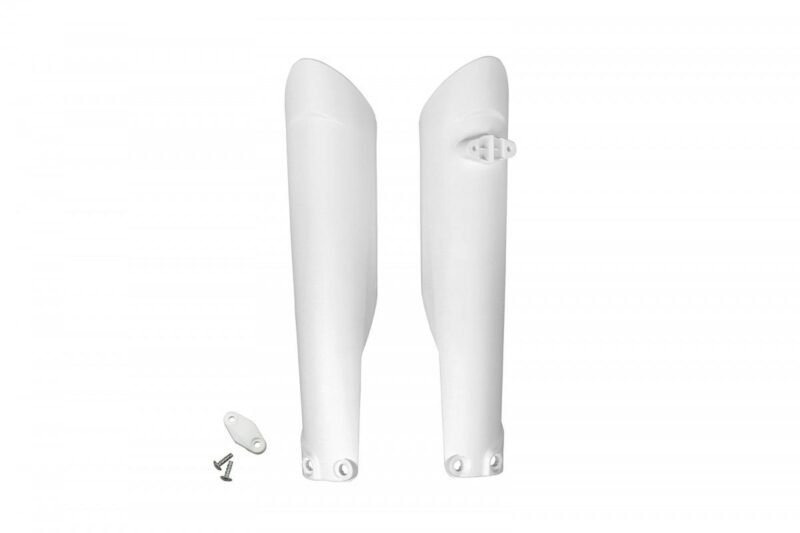 Husqvarna TC 125 2015 2022 fork slider protectors white
